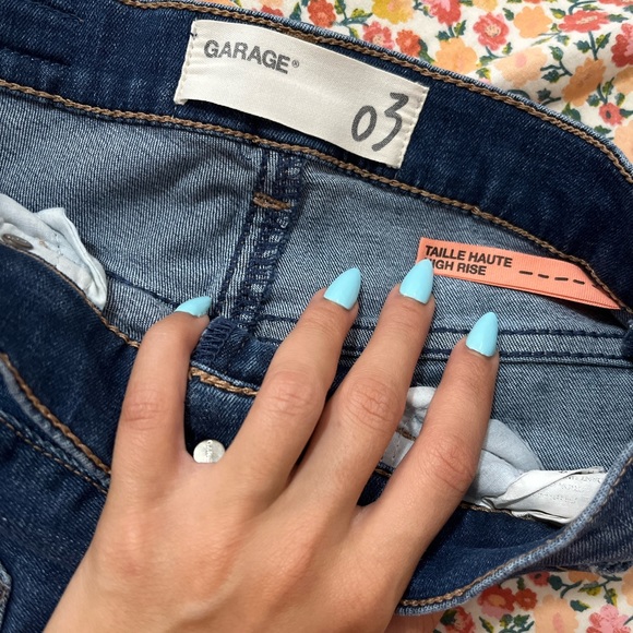 Garage - High Rise Denim Skinny Jeans - Picture 4 of 6